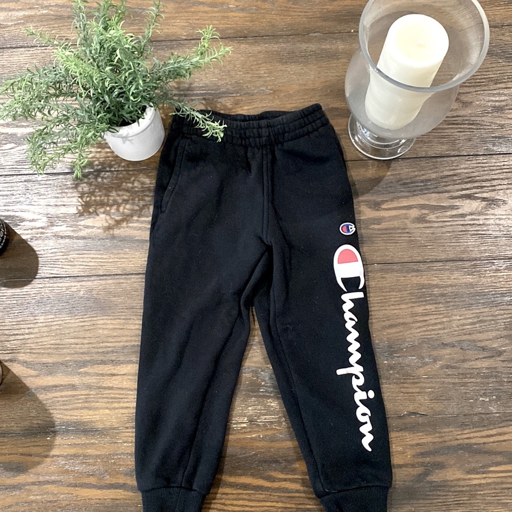 Champion black joggers